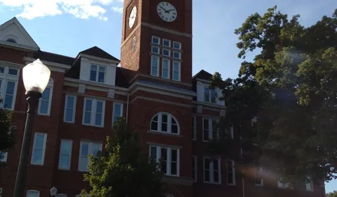 Tillman Hall, the historic centerpiece of Clemson University's campus